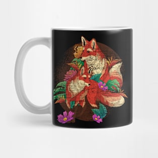 Tropical Fox Lover Forest Animal Wildlife Fox Mug